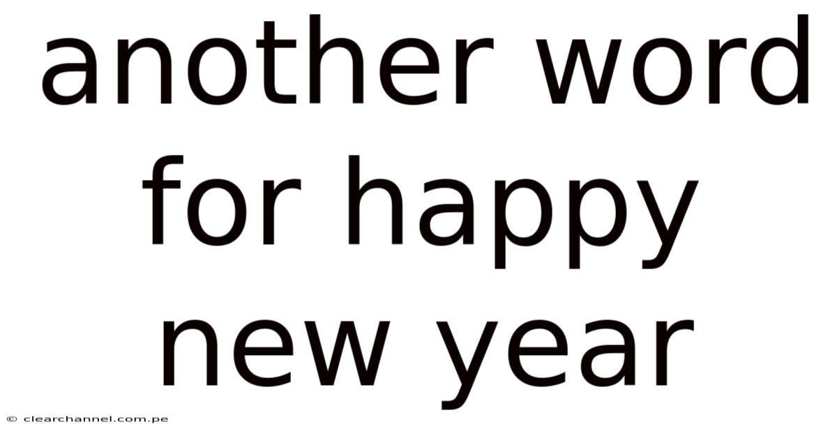 Another Word For Happy New Year